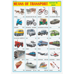 Vehicles Chart For Kids